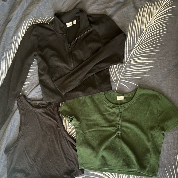 8pc Aritzia lululemon and leather jacket bundle - Picture 12 of 16